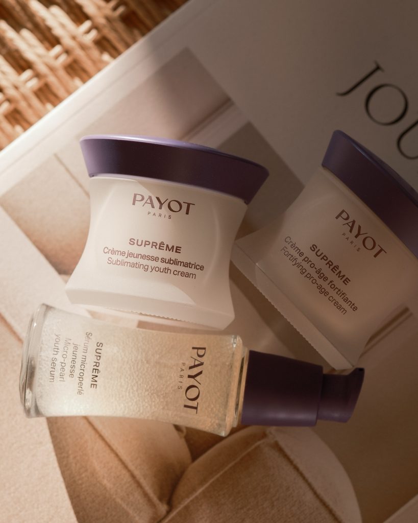 Lifestyle visual Payot Suprême range
